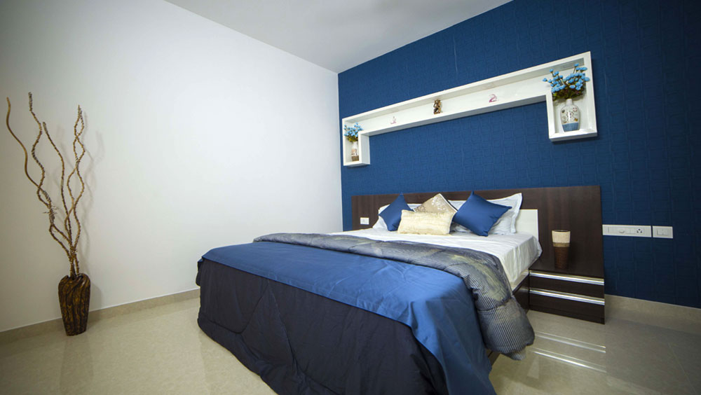 Skyline cambridge sample bedroom