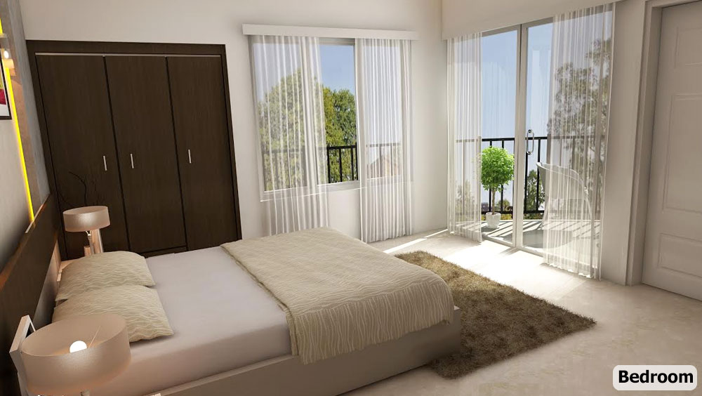 Skyline cambridge bedroom