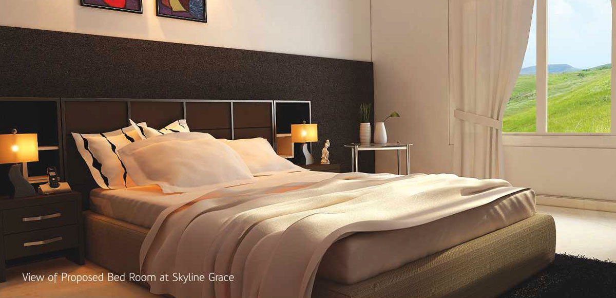Skyline Grace sample bedroom