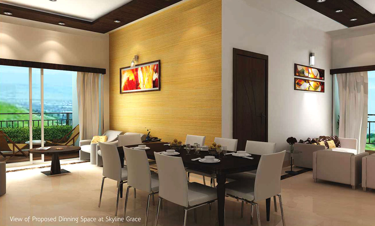 Skyline Grace Sample Living Cum Dining