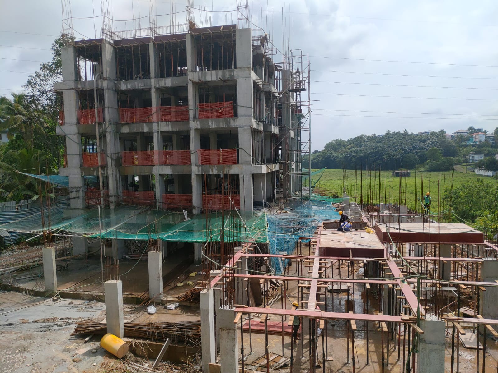 Skyline Xylus construction status elevation
