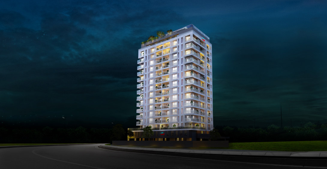 Skyline The One Night view elevation